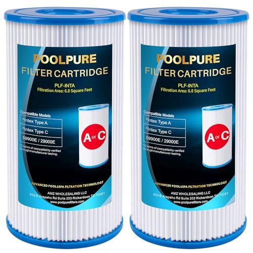Summer Waves Pool Filter — Genuine Replacement Filter System
