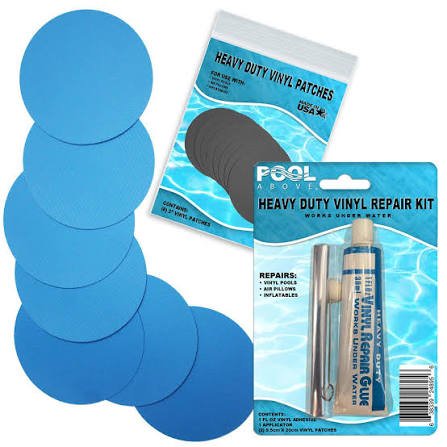 Summer Waves Pool Repair Kit – Heavy-Duty Vinyl Patch System